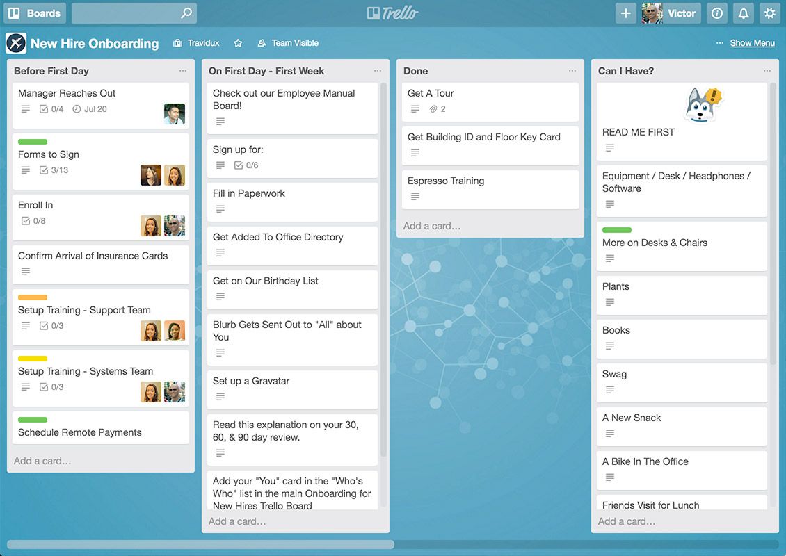 Trello - 10 or 20 Free Boards per Team